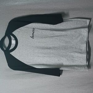 Santa Clara University (SCU) Broncos, ¾ Sleeve, Unisex, Baseball T-Shirt Medium